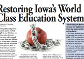 Open Letter to Iowa Educators