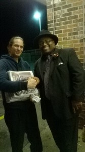 Jon Narcisse and Supporter Brandon in Polk County Iowa