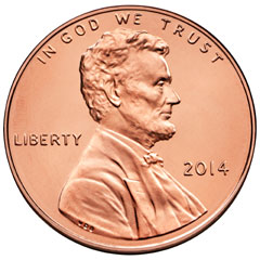 Lincoln Penny 2014 - Iowa Party Reminder