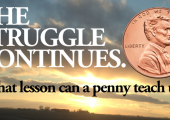 What lesson can a penny teach us?